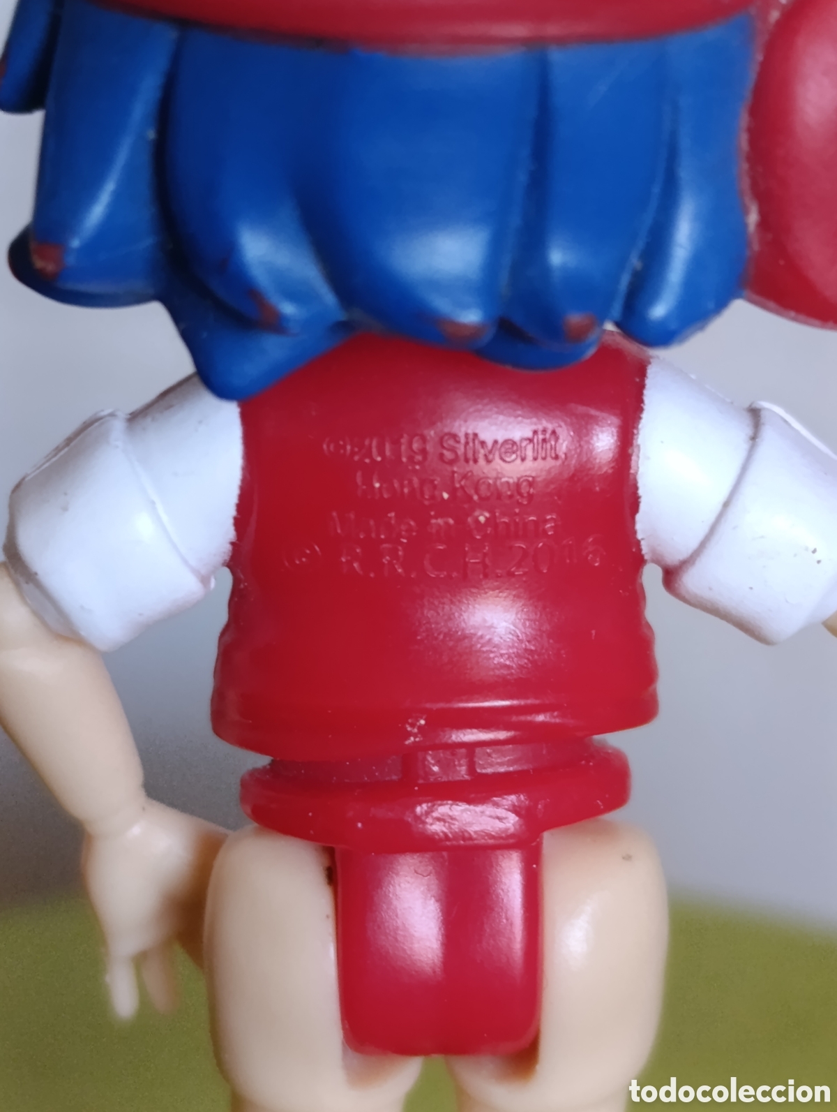 Figuras de goma y PVC: MU&Ntilde;ECA ARTICULADA / EN PVC / DE SILVERLIT - 2019 - Foto 4