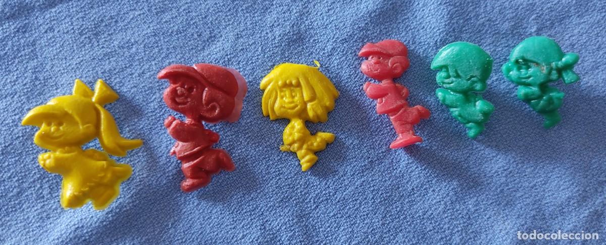 Figuras de goma y PVC: FAMILIA TELERIN VAMOS A LA CAMA DUNKIN A&Ntilde;OS 60/70
