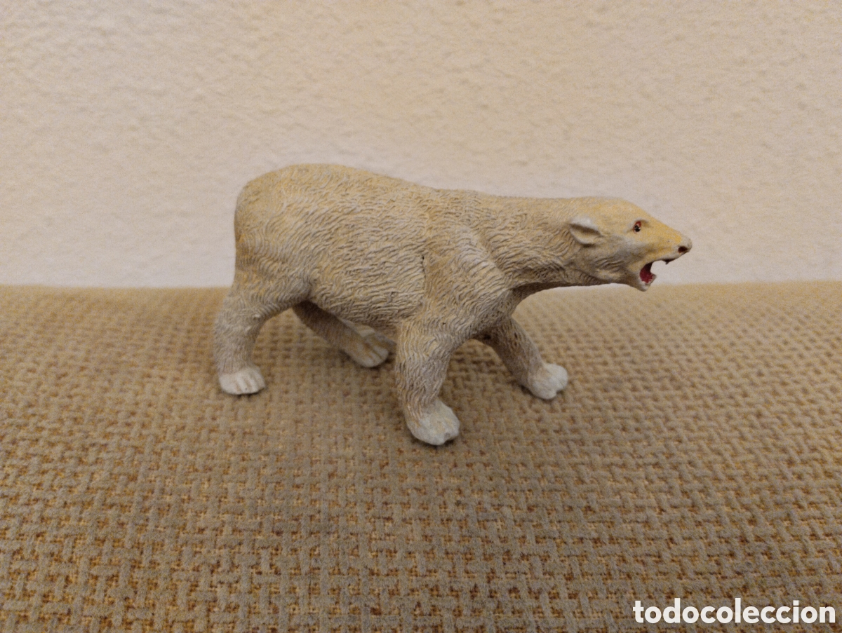Rubber and PVC Figures: Oso Polar antiguo Jecsan goma