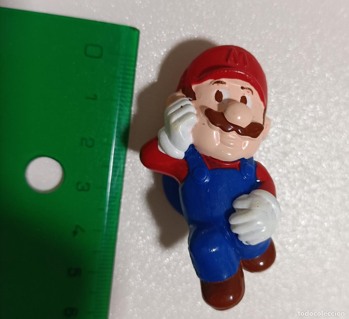 Figurines en Caoutchouc et PVC: mario bros kelloggs promocional 90 goma mu&ntilde;eco pvc goma kellogs kellogg ventosa 90