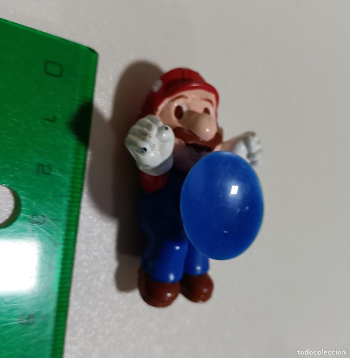 Figuras de goma y PVC: mario bros kelloggs promocional 90 goma mu&ntilde;eco pvc goma kellogs kellogg ventosa 90