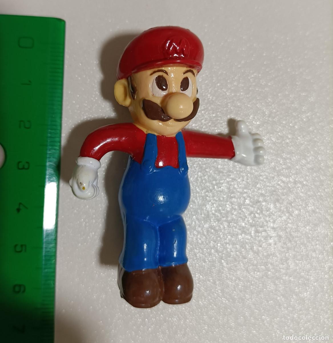 Figuras de goma y PVC: figura mario bros nintendo kelloggs pvc kellogs goma promocional kellog's mu&ntilde;eco merchandising 90