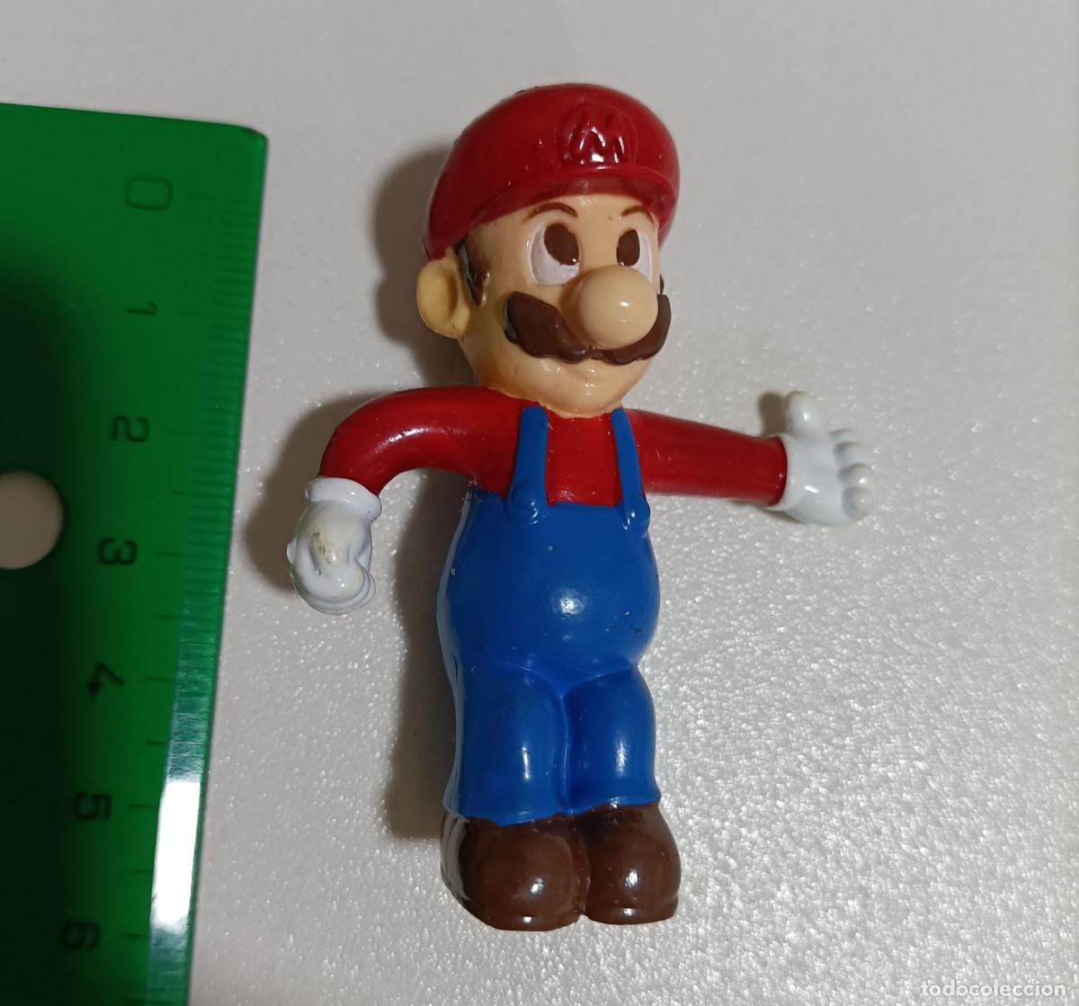 Figuras de goma y PVC: figura mario bros nintendo kelloggs pvc kellogs goma promocional kellog's mu&ntilde;eco merchandising 90
