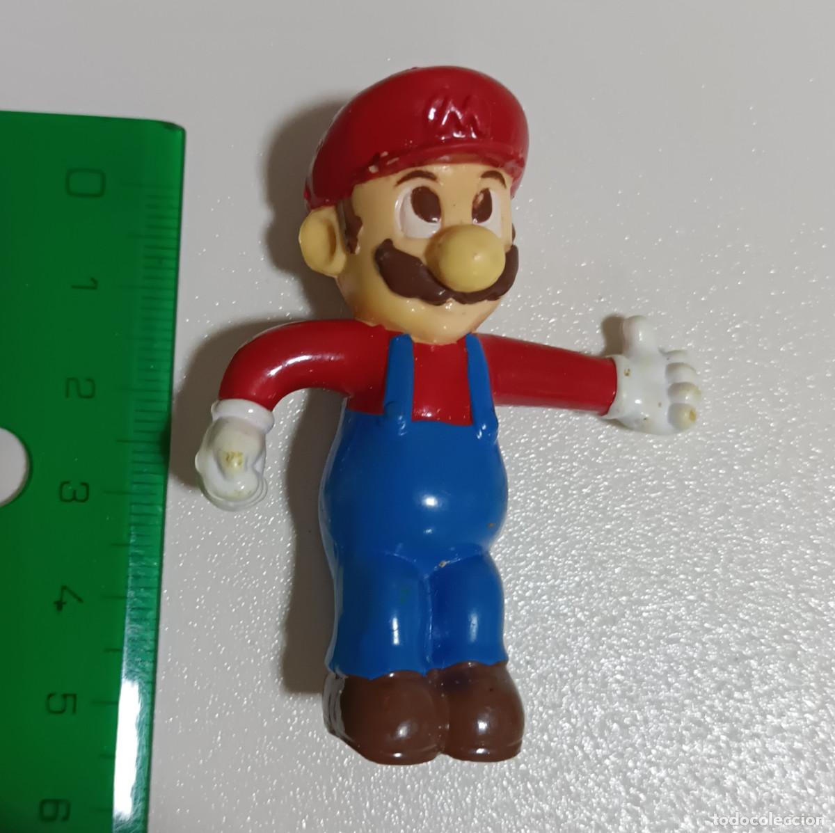 Figuras de goma y PVC: figura mario bros nintendo kelloggs pvc kellogs goma promocional kellog's mu&ntilde;eco merchandising 90