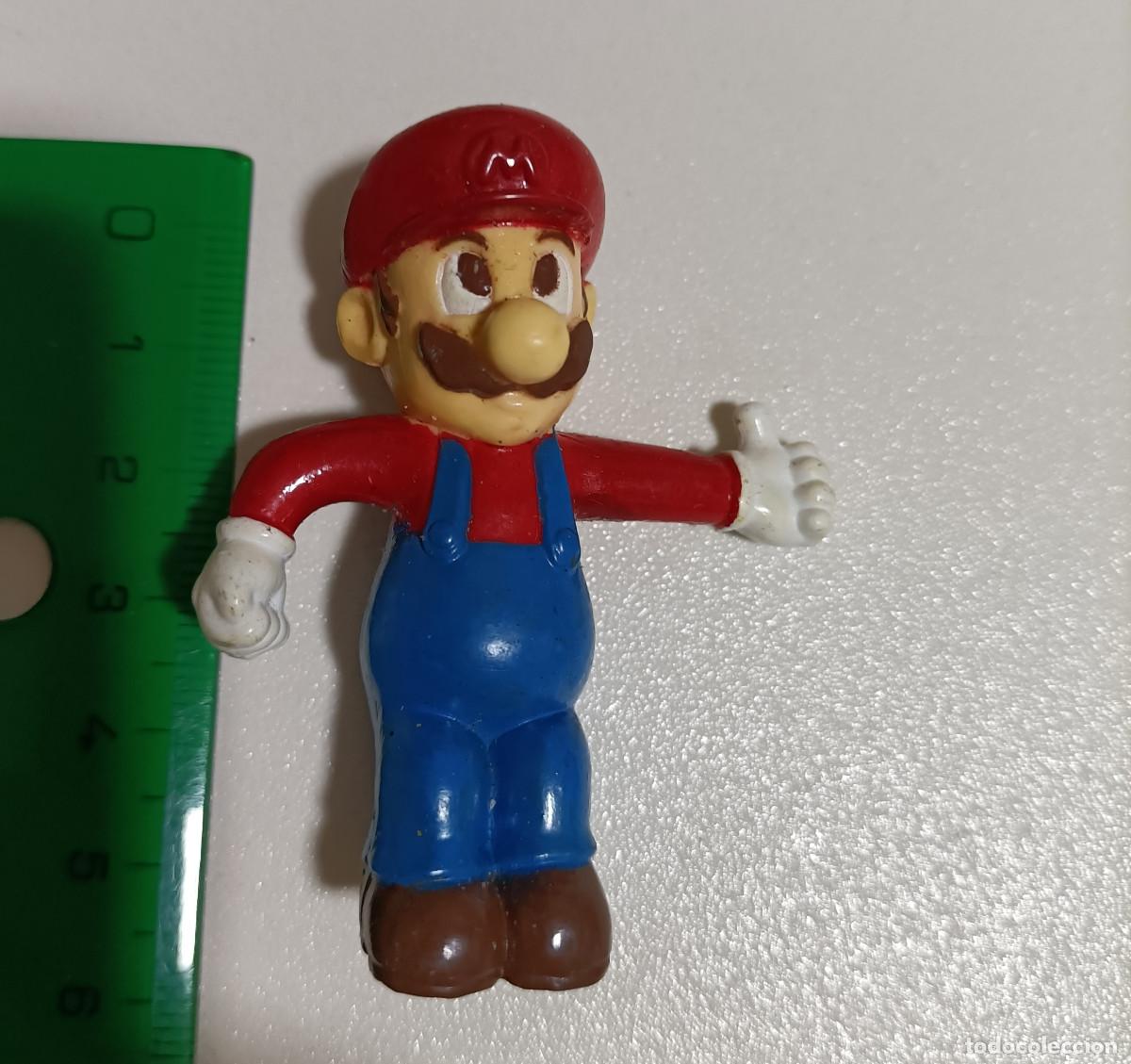 Figuras de goma y PVC: figura mario bros nintendo kelloggs pvc kellogs goma promocional kellog's mu&ntilde;eco merchandising 90