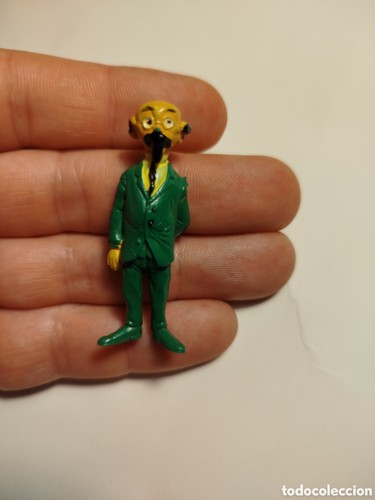 Figuras de goma y PVC: Figura Tint&iacute;n a&ntilde;os 70 belvision