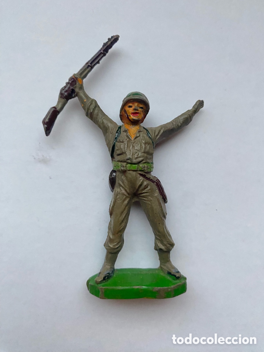Figuras de goma y PVC: Soldado americano jecsan goma