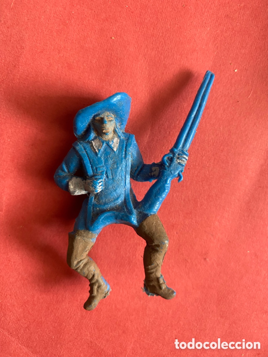Figuras de goma y PVC: Mosquetero jinete jecsan plástico