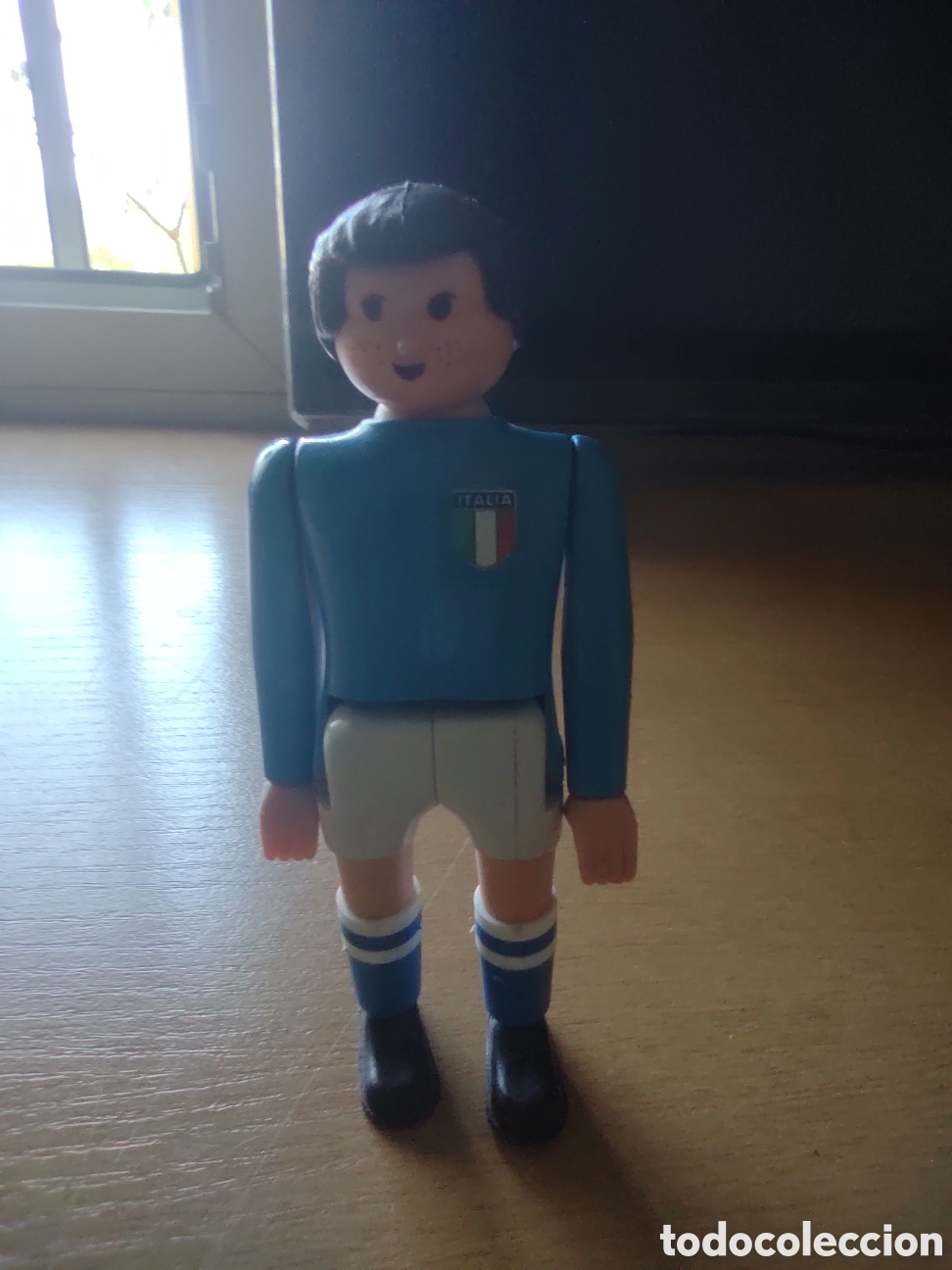 Figuras de goma y PVC: Figura Airgam Boys Futbol Selecci&oacute;n Italiana N 2