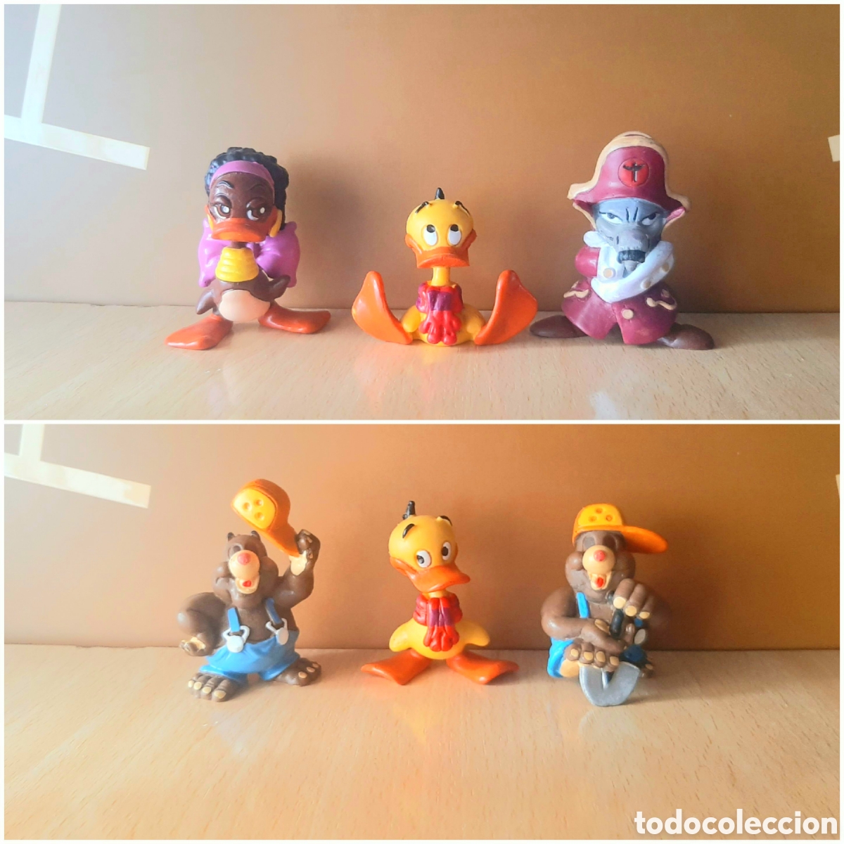 Figuras de goma y PVC: Lote figuras Alfred J Kwak de Schleich 1990