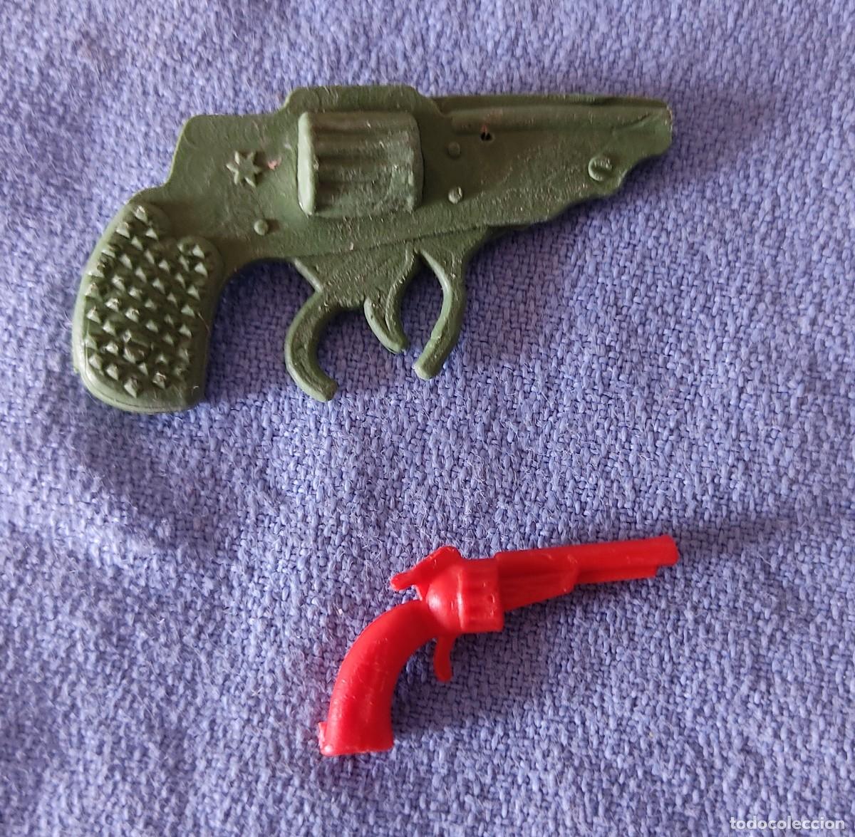 Figuras de goma y PVC: PISTOLAS DUNKIN PIPAS CHURRUCA - Foto 2