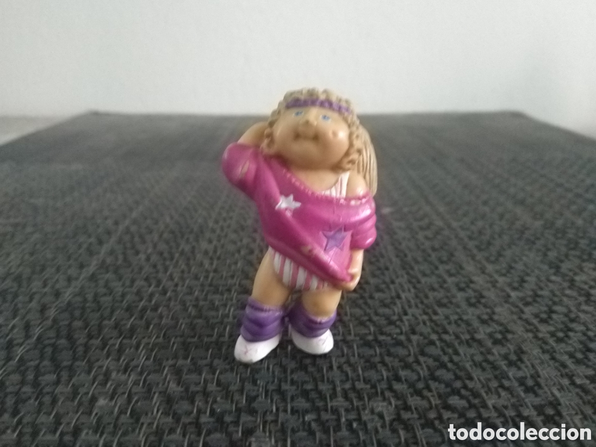 Figuras de goma y PVC: FIGURA PVC MU&Ntilde;ECA REPOLLO GARBAGE PATCH KIDS 1984 GIMNASTA AEROBIC