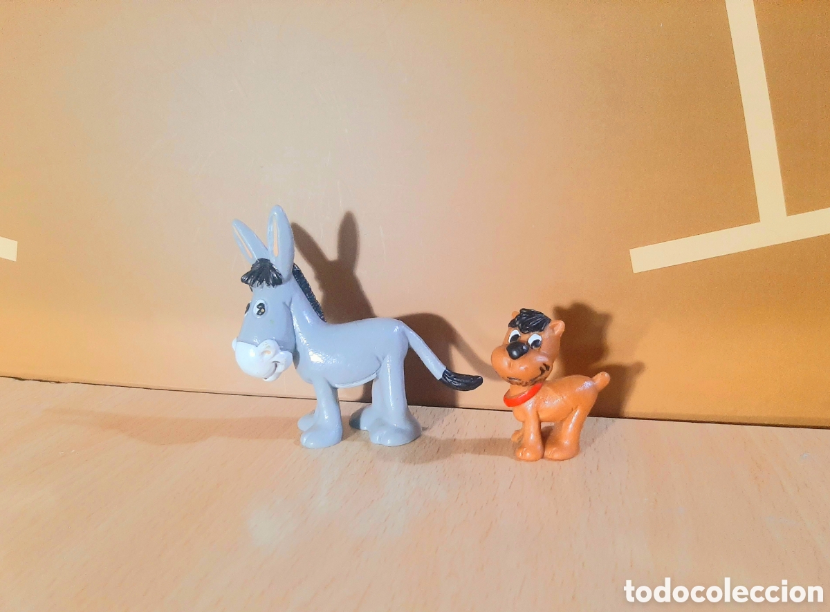 Figuras de goma y PVC: Figuras de los musicos de Bremen Bully 1981 NFW trotamusicos pvc coleccion