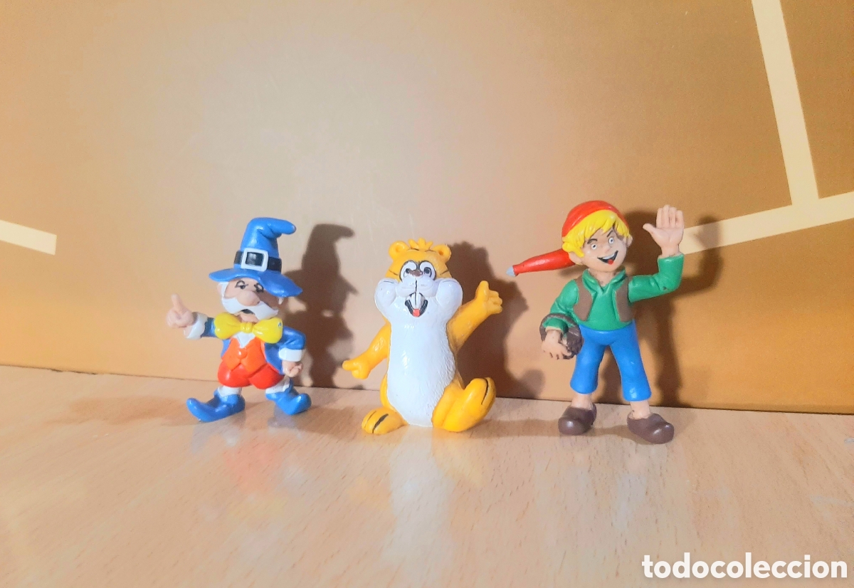 Figuras de goma y PVC: Figuras Nils Holgerson SCHLEICH 81 pvc