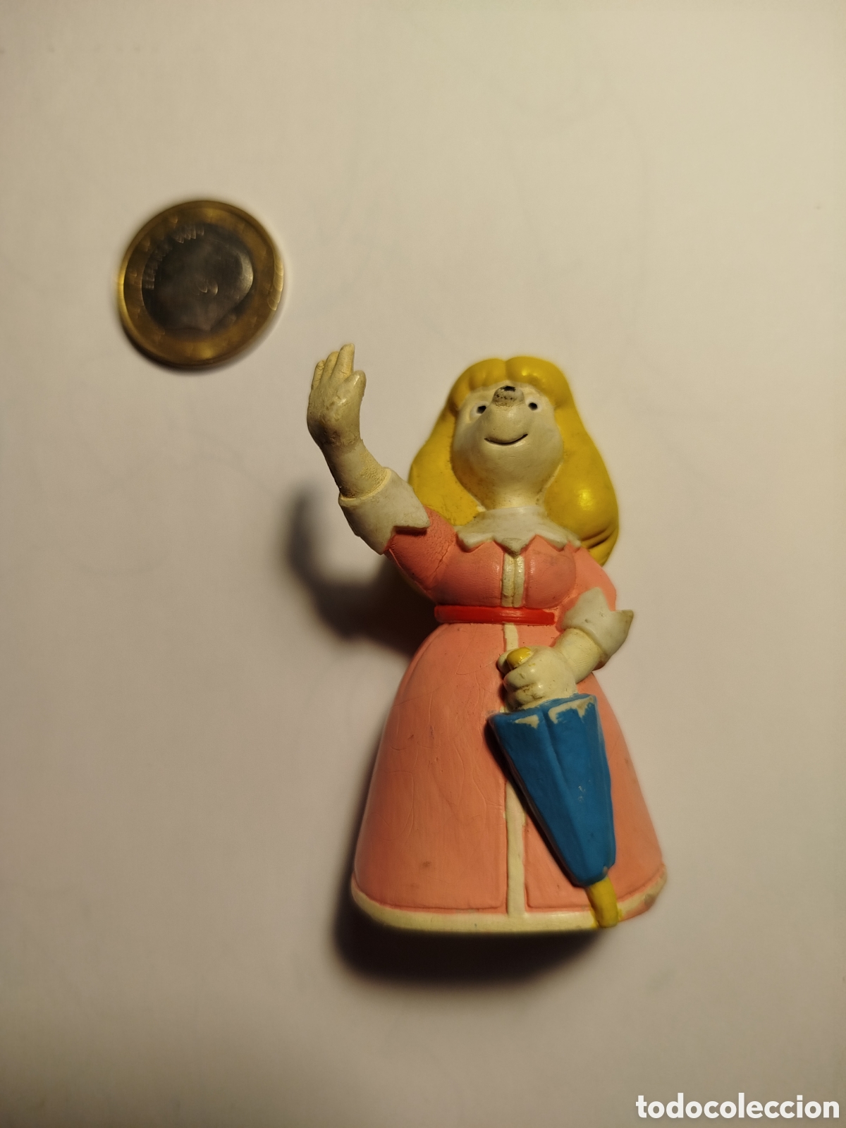 Figuras de goma y PVC: Figura colecci&oacute;n Dartacan retro