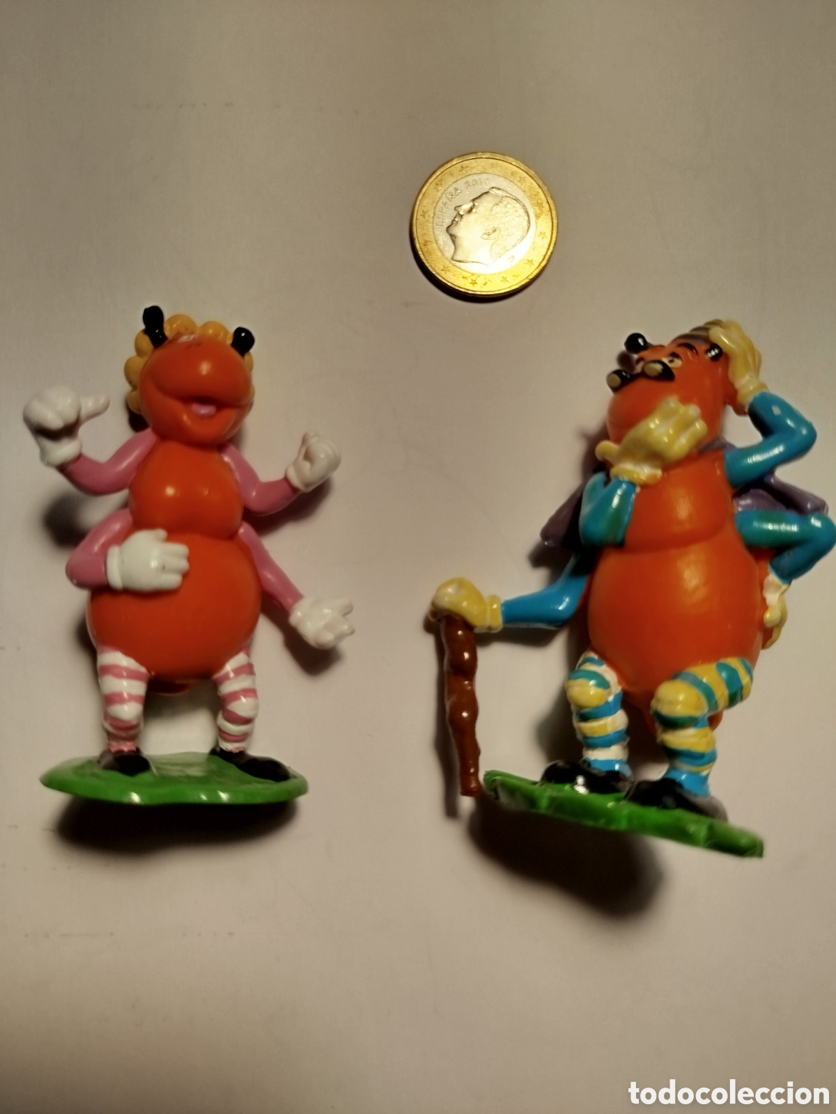 Figuras de goma y PVC: Dos figuras PVC 1999