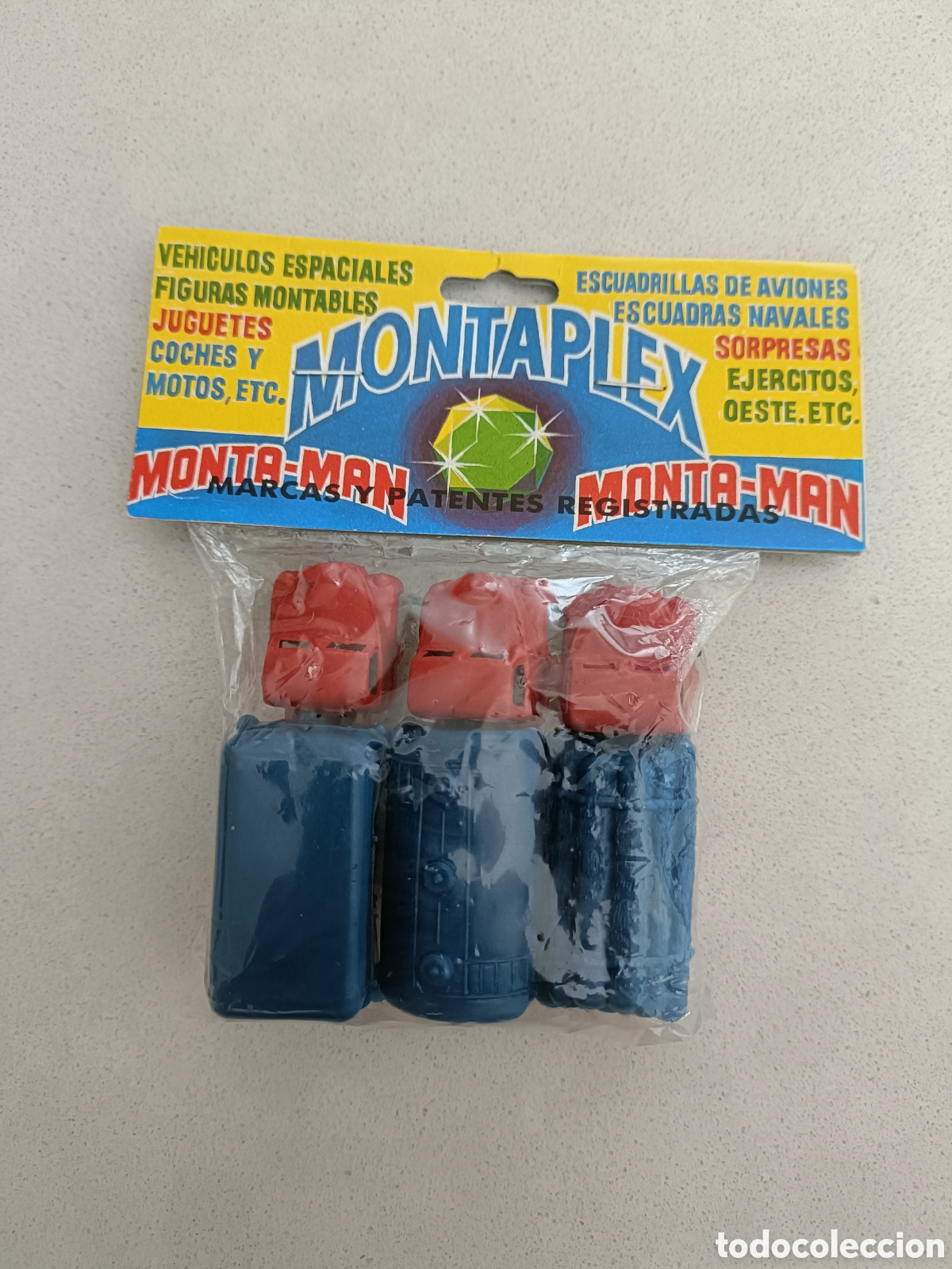 Figurines en Caoutchouc et PVC: Bl&iacute;ster cerrado CAMIONES MONTAPLEX