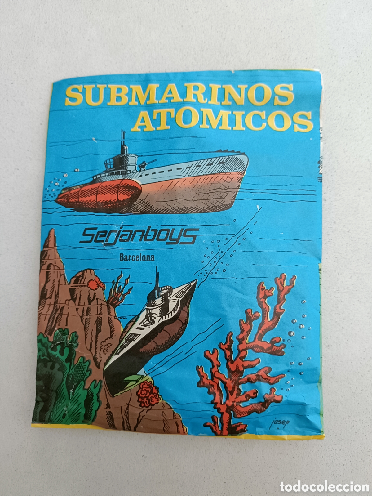 Figurines en Caoutchouc et PVC: SUBMARINOS ATOMICOS -SERJANBOYS BARCELONA - similar a Montaplex