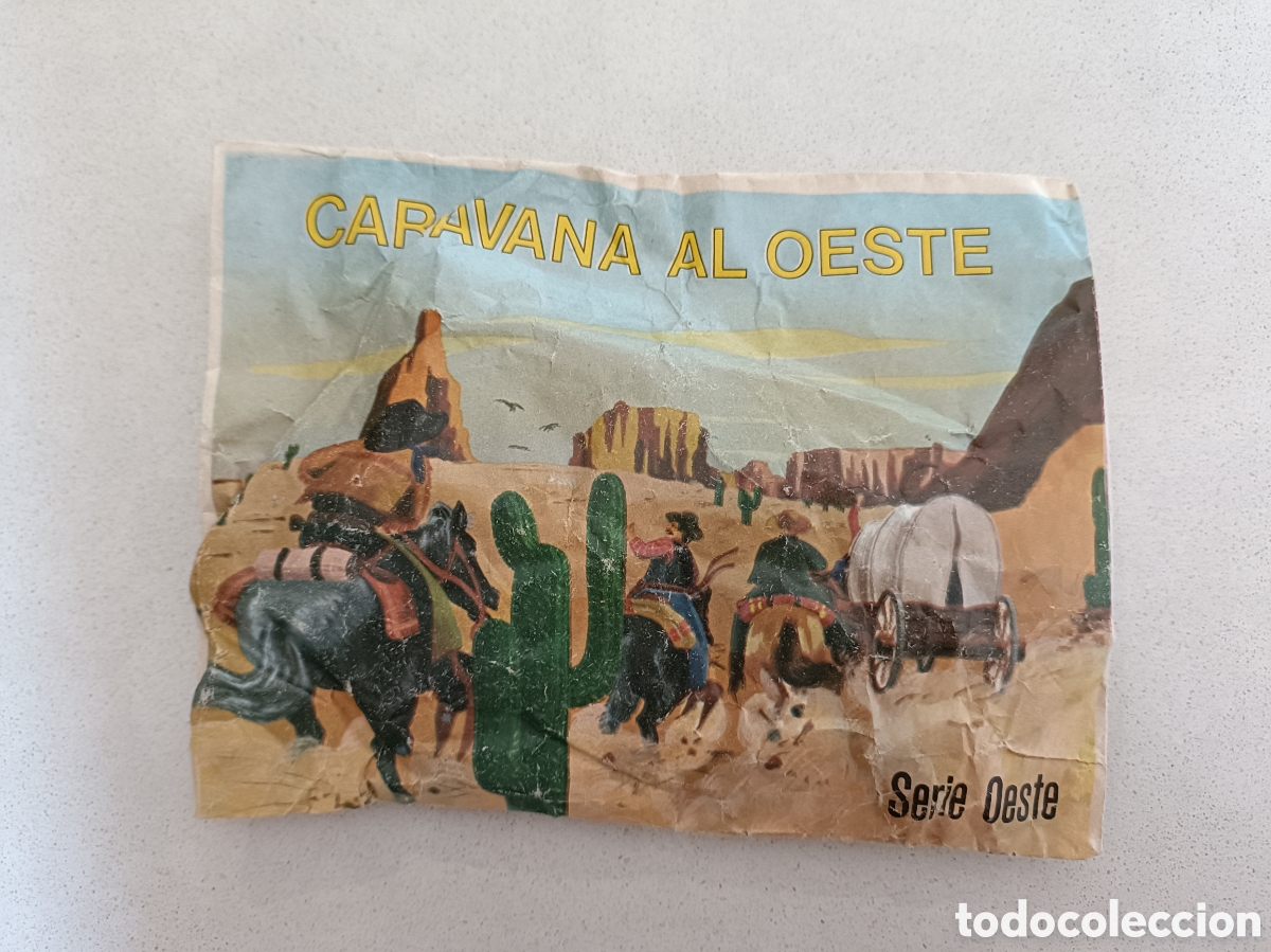 Figuras de goma y PVC: CARAVANA AL OESTE -Serie oeste - MONTAPLEX