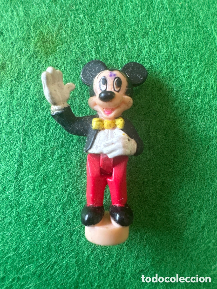 Rubber and PVC Figures: Miniatura Mickey Mouse articulada (A5)