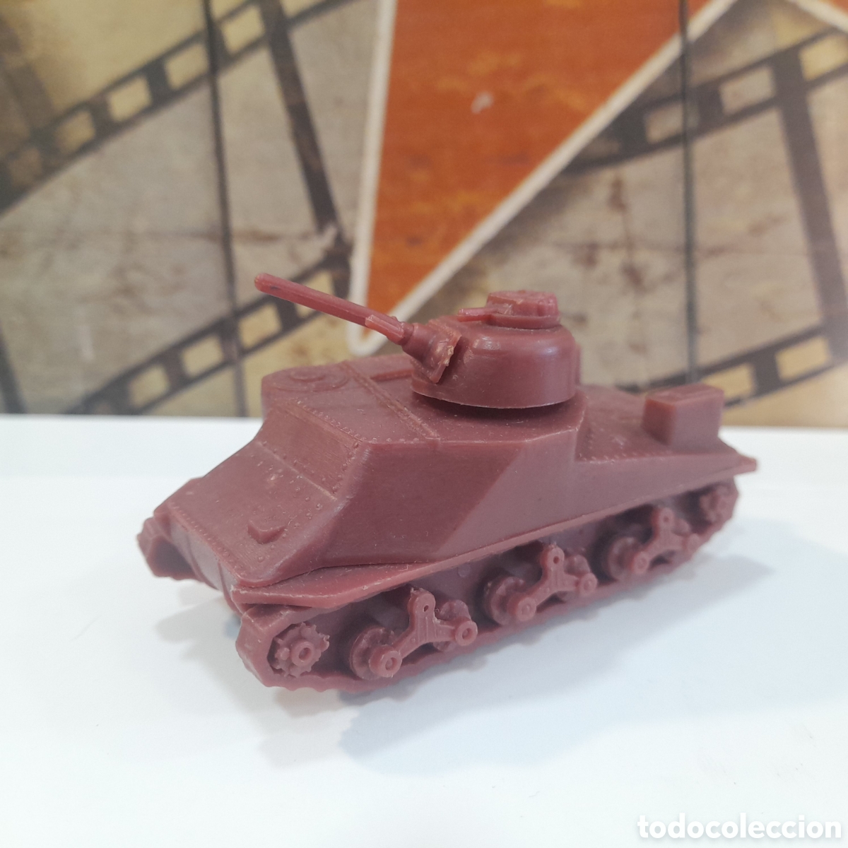 Figuras de goma y PVC: Figura tanque de pl&aacute;stico
