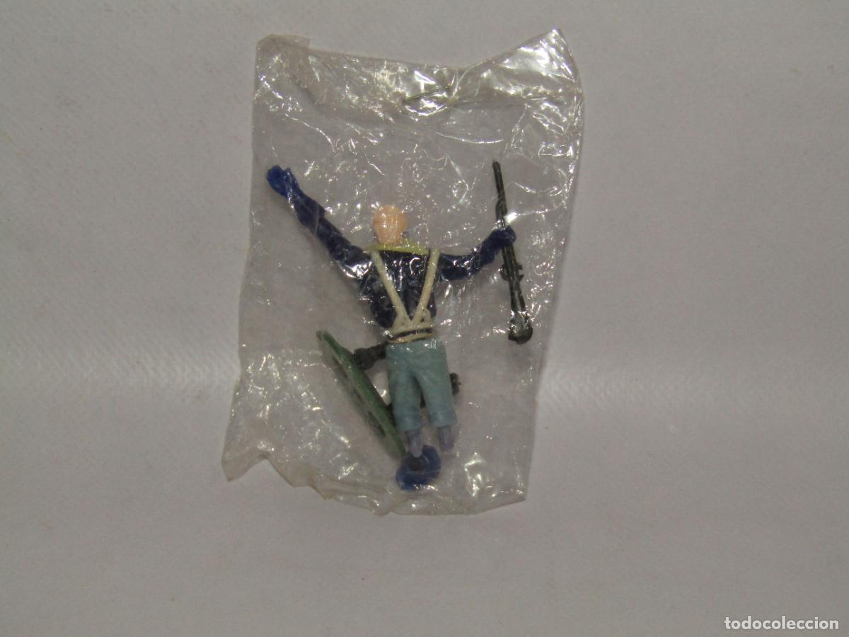 Figuras de goma y PVC: Antiguo Soldado Yankee Montable en Pl&aacute;stico Made in Hong Kong - A&ntilde;o 1970-80s.