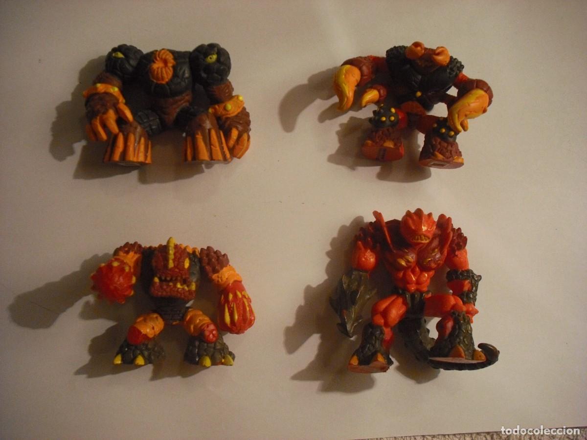 Rubber and PVC Figures: GORMITIS, LOTE DE 4 FIGURAS DE DIFERENTES PERSONAJES , PVC
