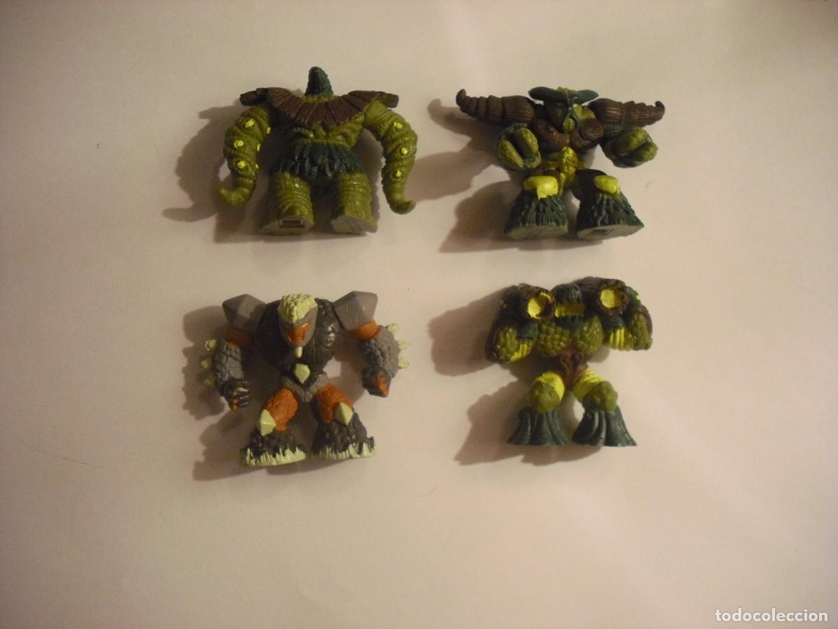 Figuras de Borracha e PVC: GORMITIS, LOTE DE 4 FIGURAS DE DIFERENTES PERSONAJES , PVC