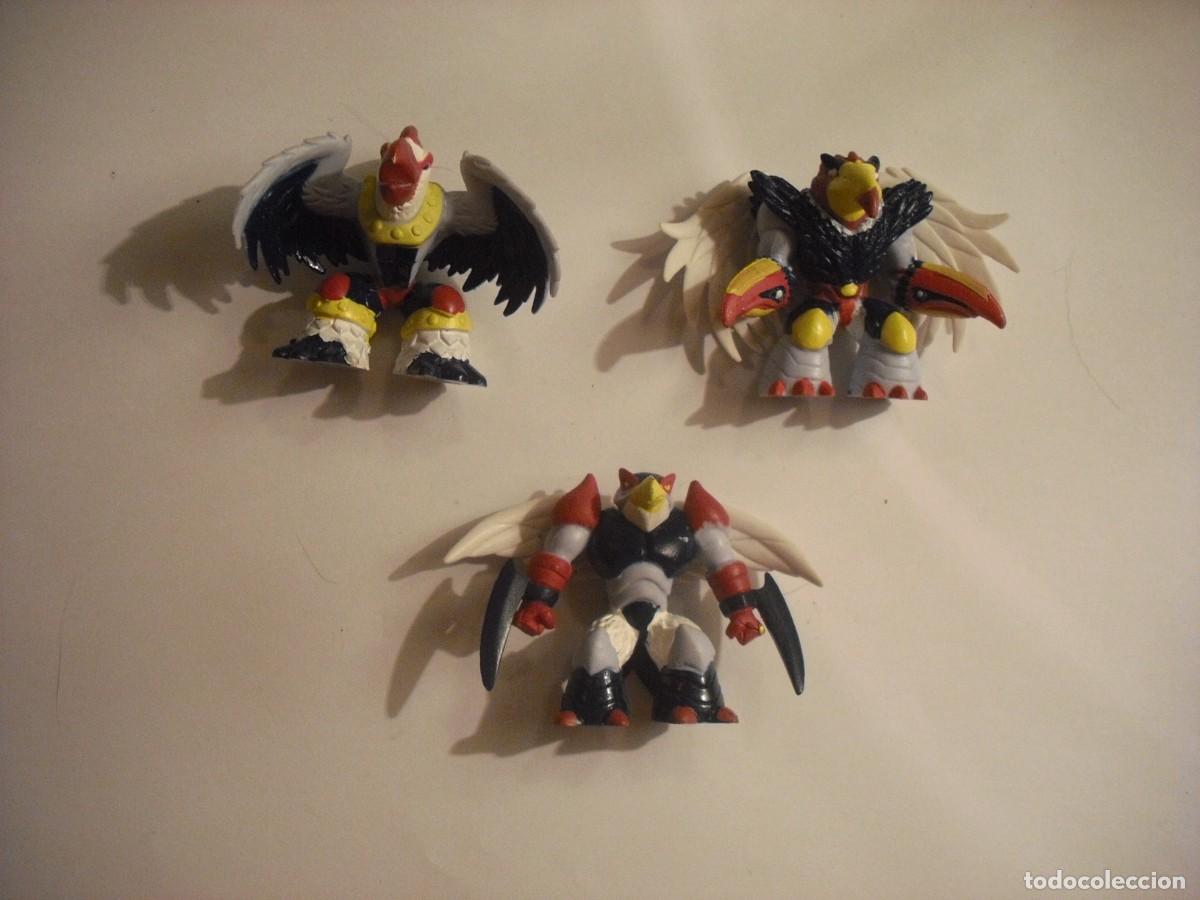 Figuras de Borracha e PVC: GORMITIS, LOTE DE 3 FIGURAS DE DIFERENTES PERSONAJES , PVC