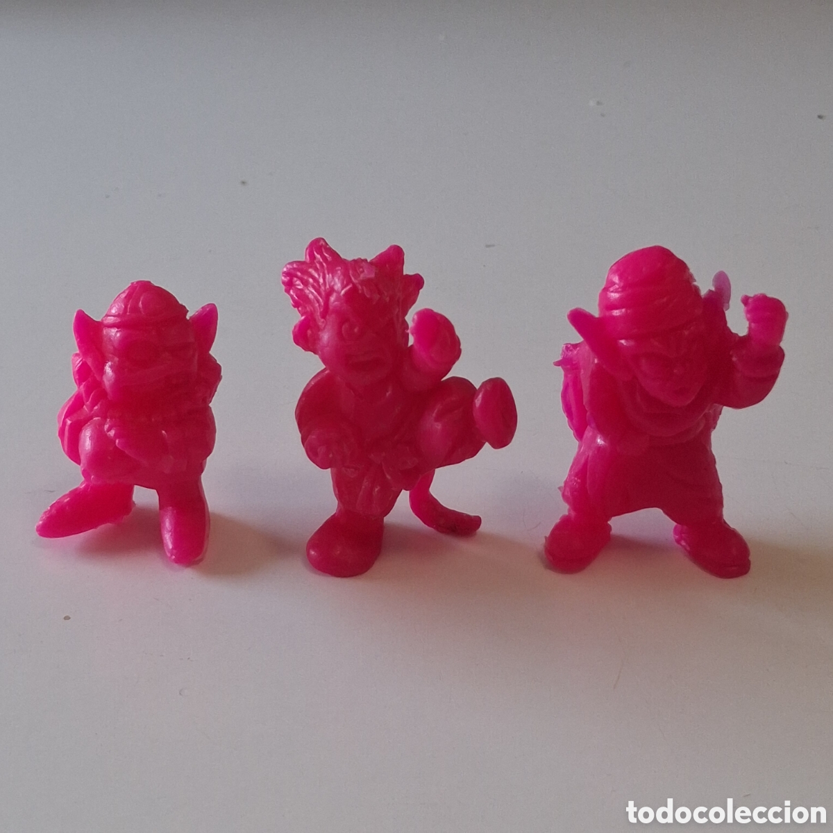 Figure di Gomma e PVC: Lote 3 PVC Duro Dragon Ball dunkin 4cm rosa SON GOKU PILAF PICCOLO Yolanda Matutano DUPITOS BIMBO