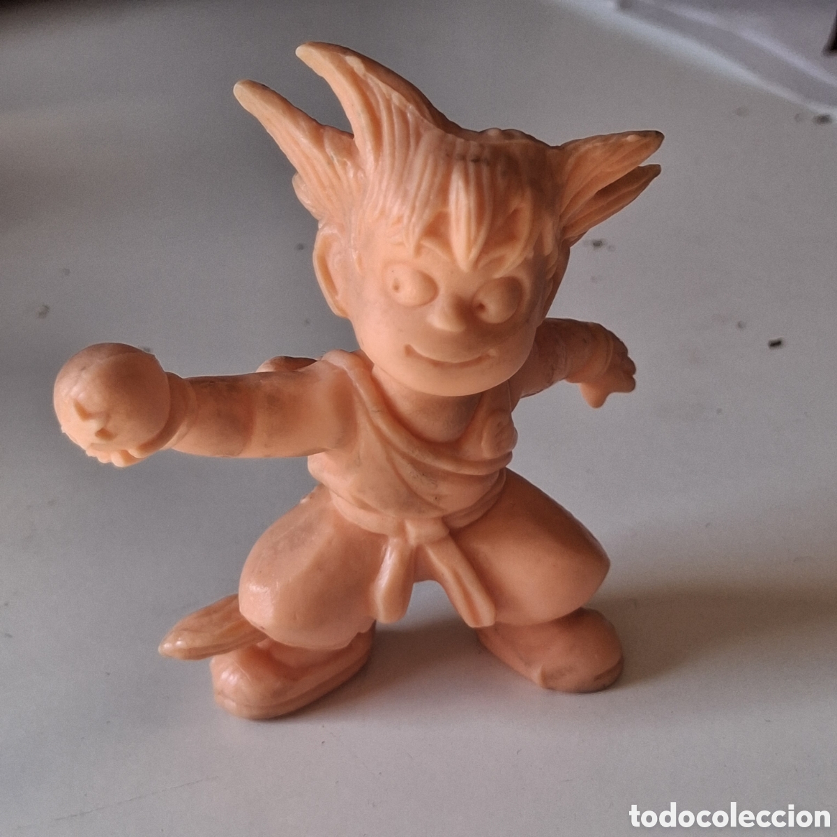 Figure di Gomma e PVC: SON GOKU BOLA PVC goma borrar 7 cm CRUDO SIN PINTAR - Yolanda 1986 Dragon Ball Matutano