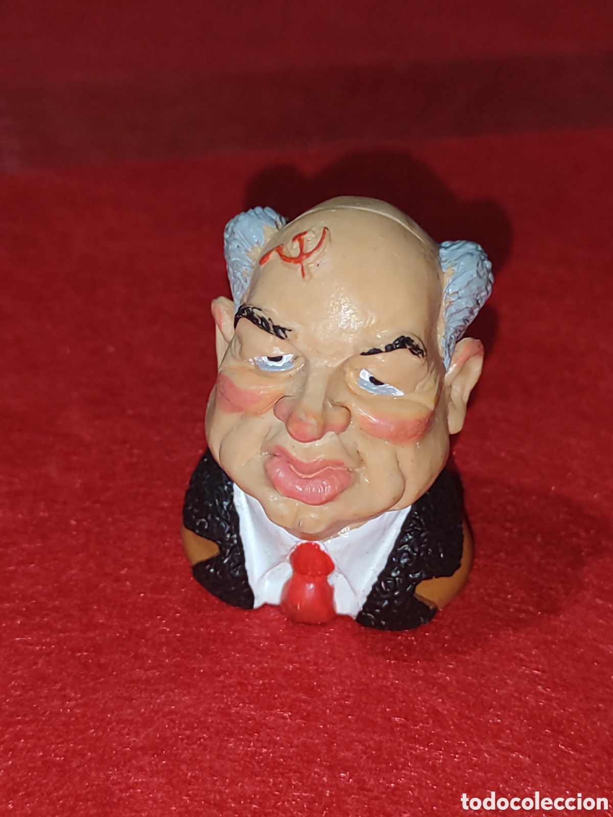 Figuras de goma y PVC: Curioso PVC busto de Gorbachov comics spain