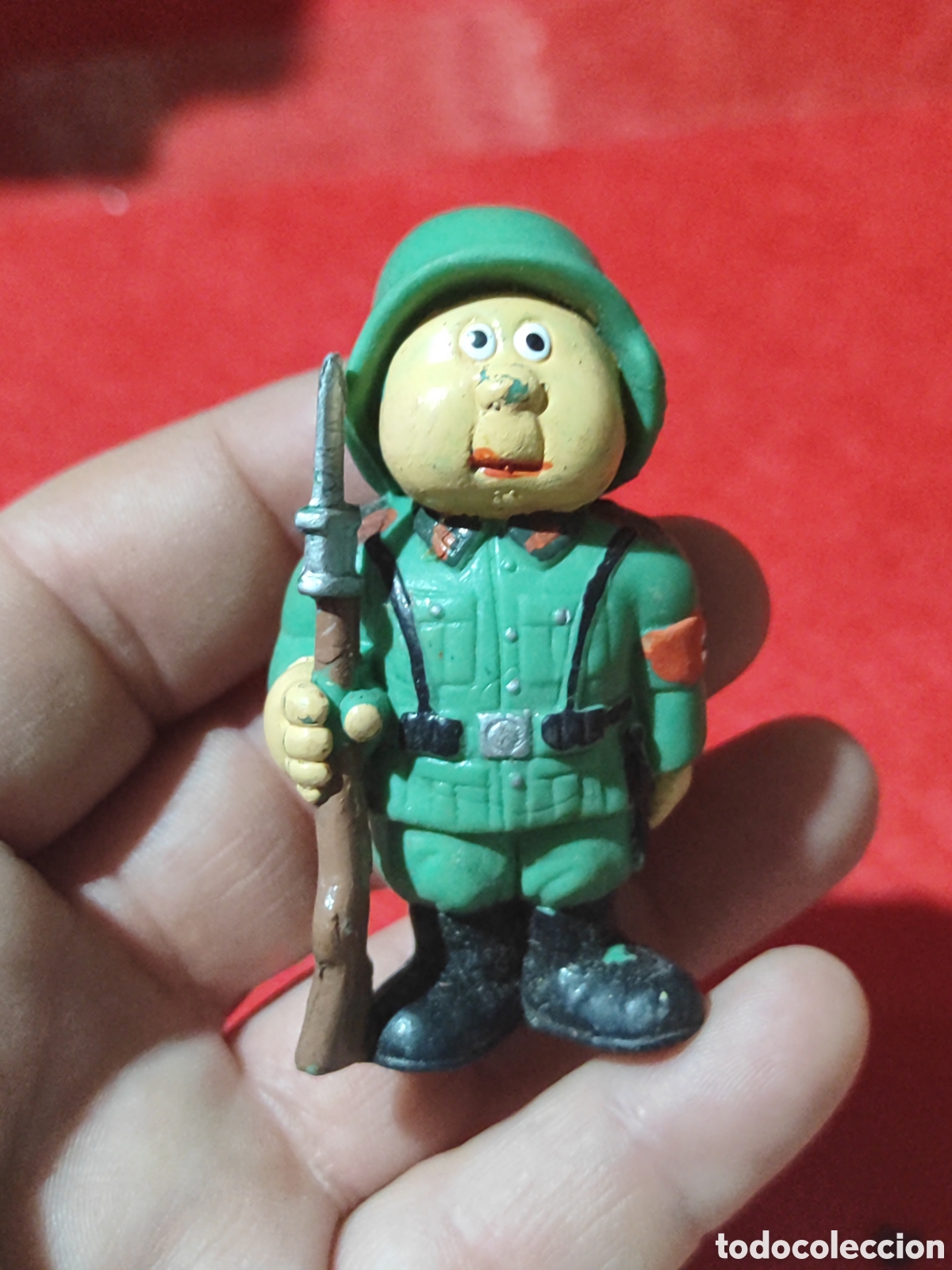 Figuras de goma y PVC: Raro y Curioso PVC soldado NAZI ALEMAN