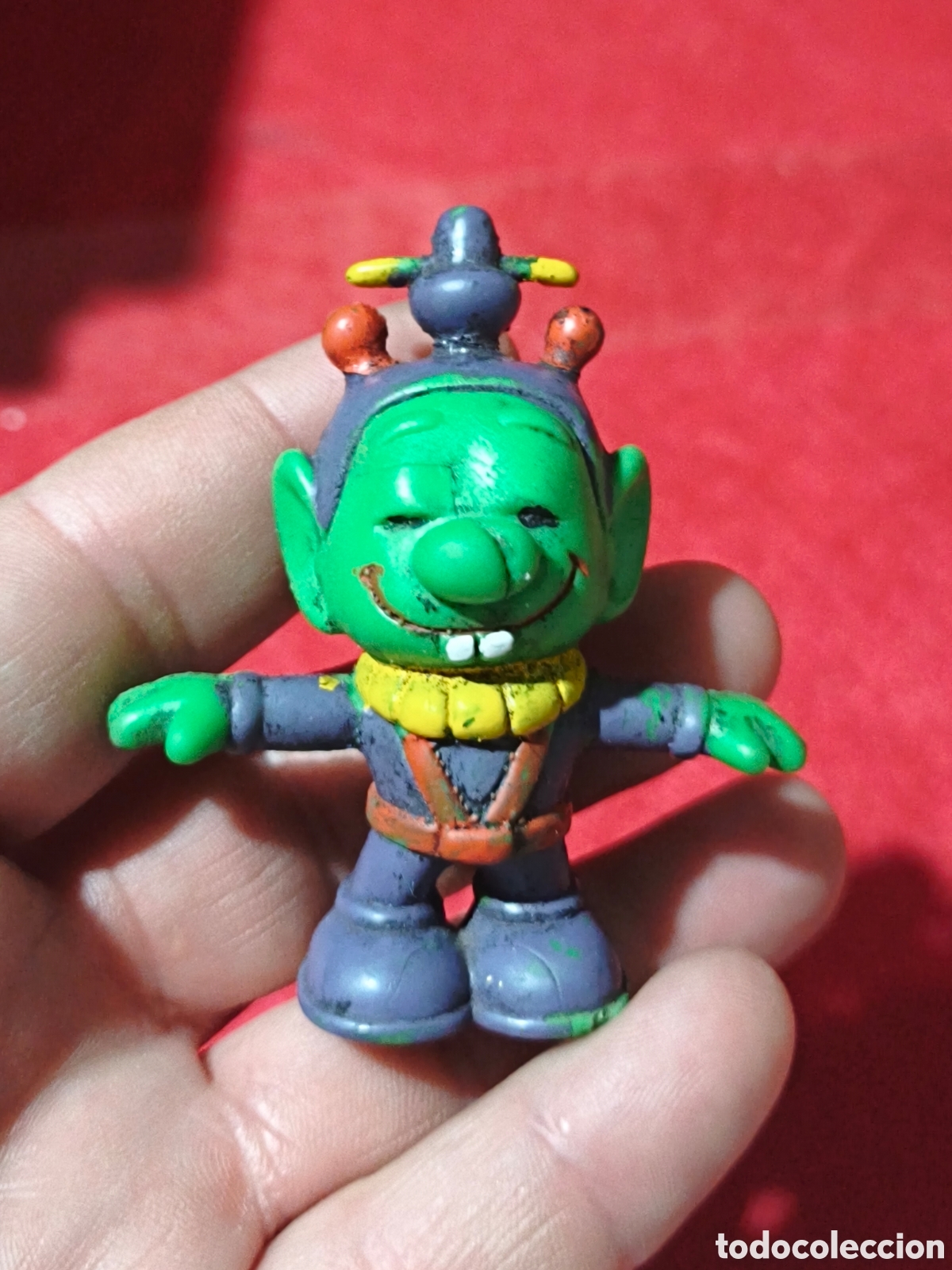 Figuras de goma y PVC: Pitufo extraterrestre astronik