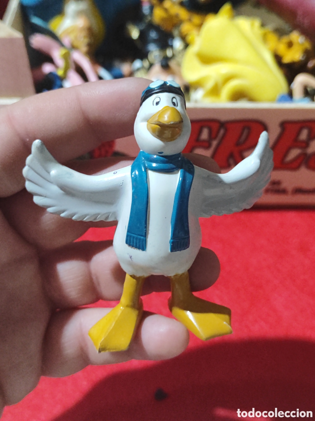Figuras de goma y PVC: Figura PVC wilbur de los rescatadores de Disney