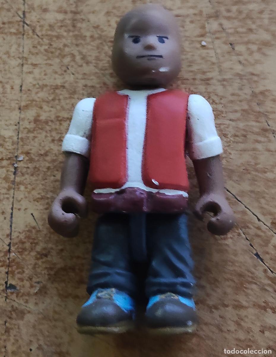 Figuras de goma y PVC: Construction Worker - Mighty World Toys 8679 Construction Set 2.75&rdquo; Replacement