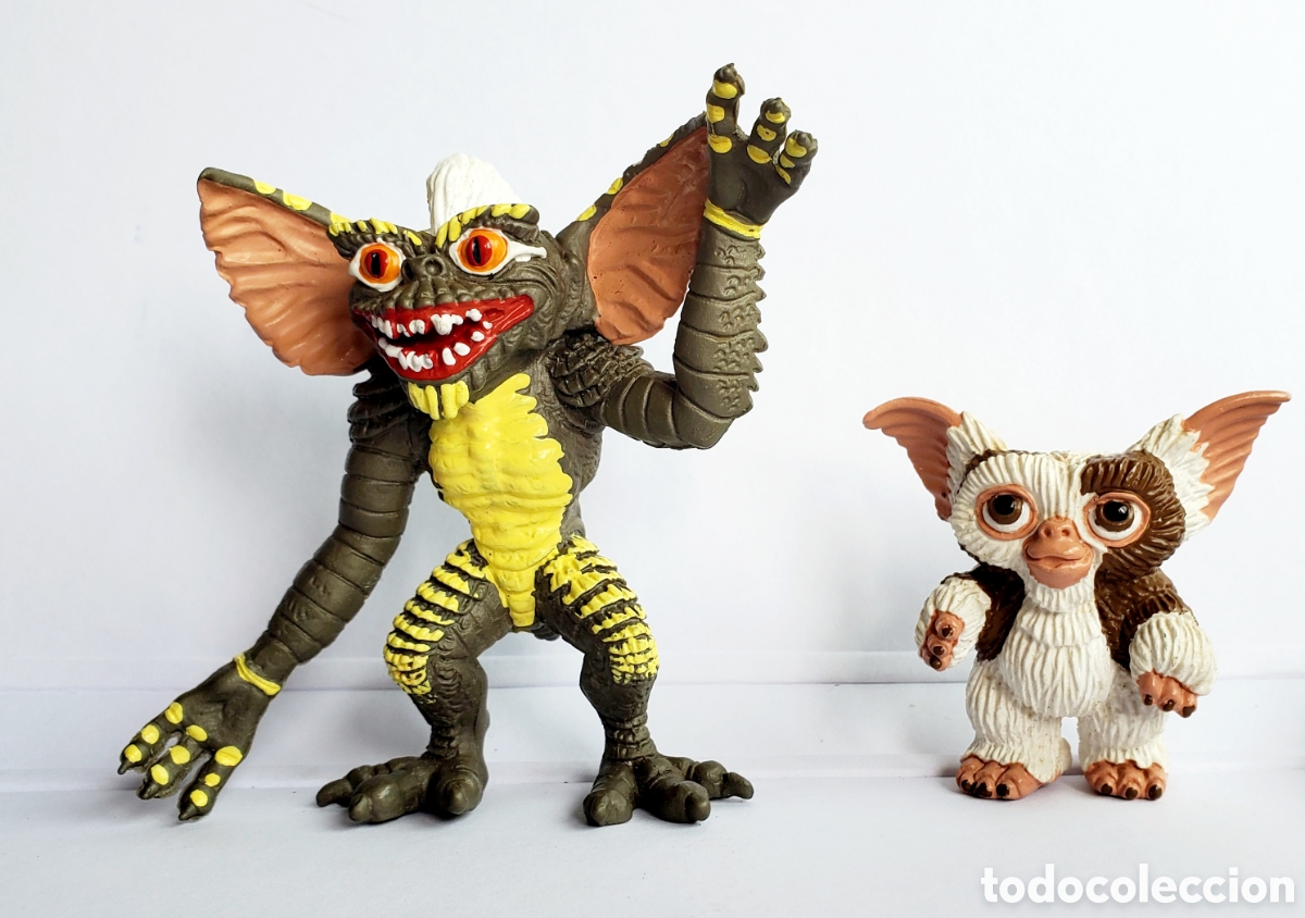 Rubber and PVC Figures: GREMLINS STRIPE (MOHAWK) / GIZMO .PVC COMICS SPAIN WARNER BROS.