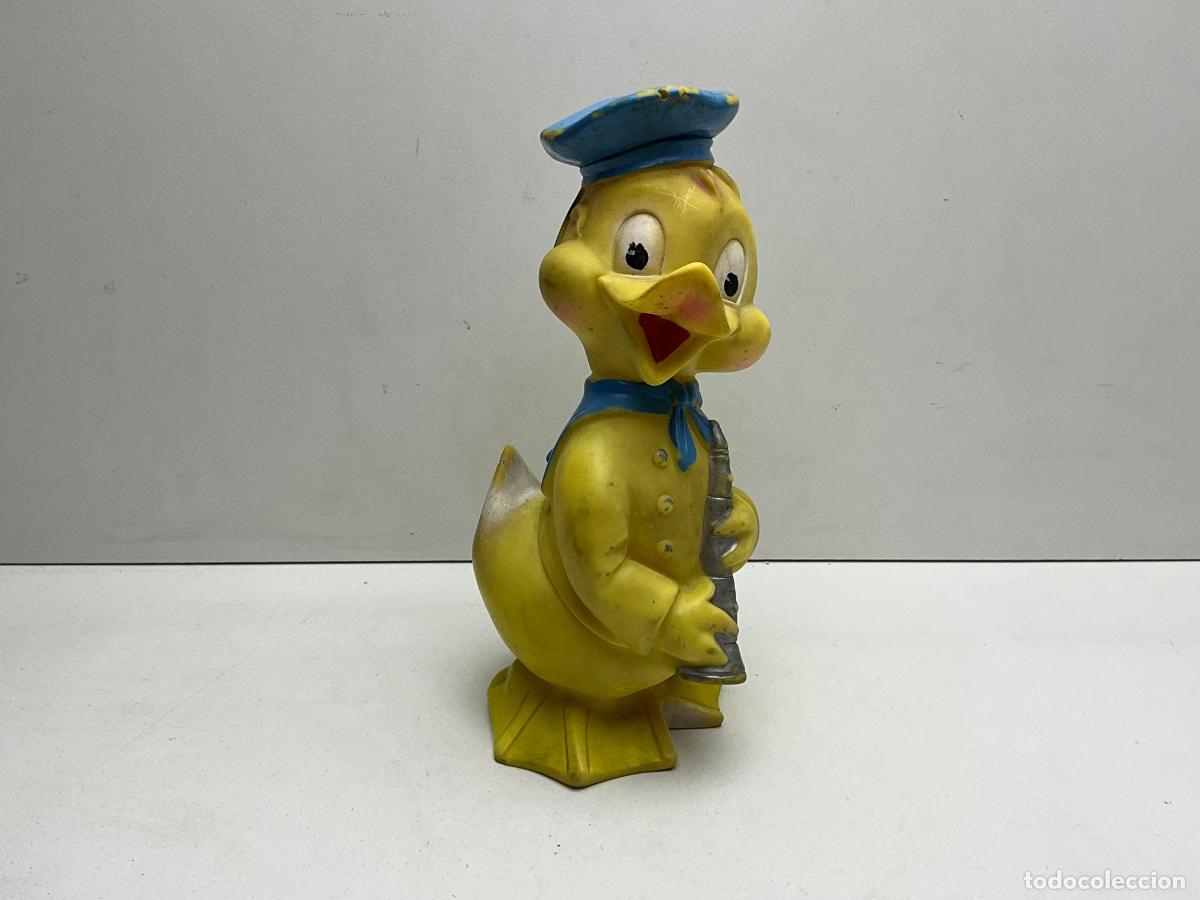 Figuras de goma y PVC: MU&Ntilde;ECO DE GOMA PATO MUSICAL - DE LA CASA RUBBERYOYS - MADE IN ITALY - A&Ntilde;OS 60