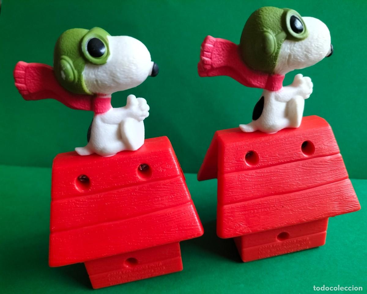 Rubber and PVC Figures: (FIGURA SNOOPY)(2015)( MCDONALDS) FIGURA PL&Aacute;STICO SNOOPY AVIADOR PEANUTS