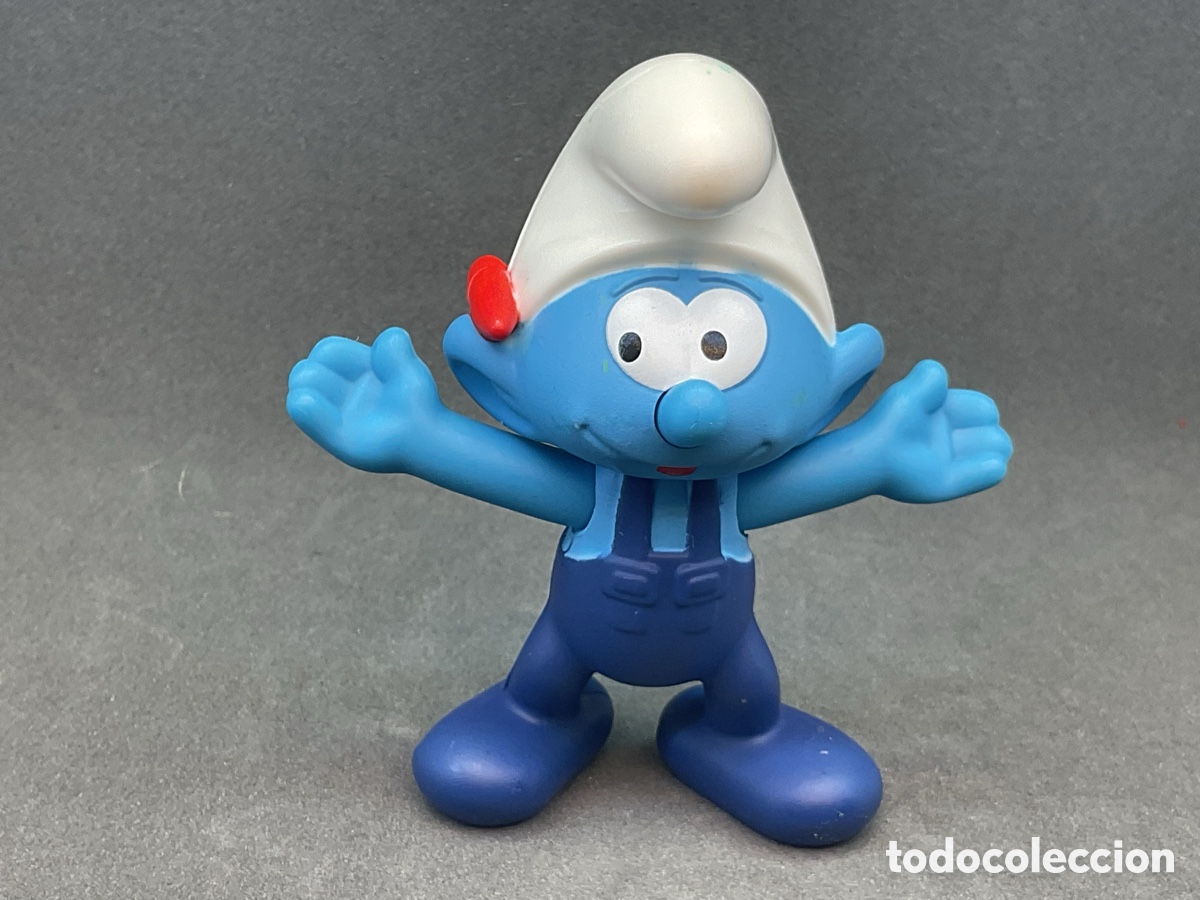 Figuras de goma y PVC: FIGURA PERSONAJE DE LOS PITUFOS . McDONALDS 2018