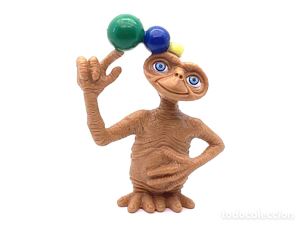 Figuras de goma y PVC: FIGURA DE E.T EL EXTRATERRESTRE. UNIVERSAL STUDIOS. A&Ntilde;O 2002.