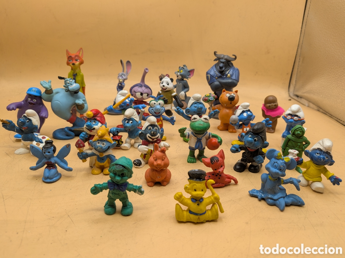 Figuras de goma y PVC: LOTE PVC BULLY COMICS SPAIN DISNEY