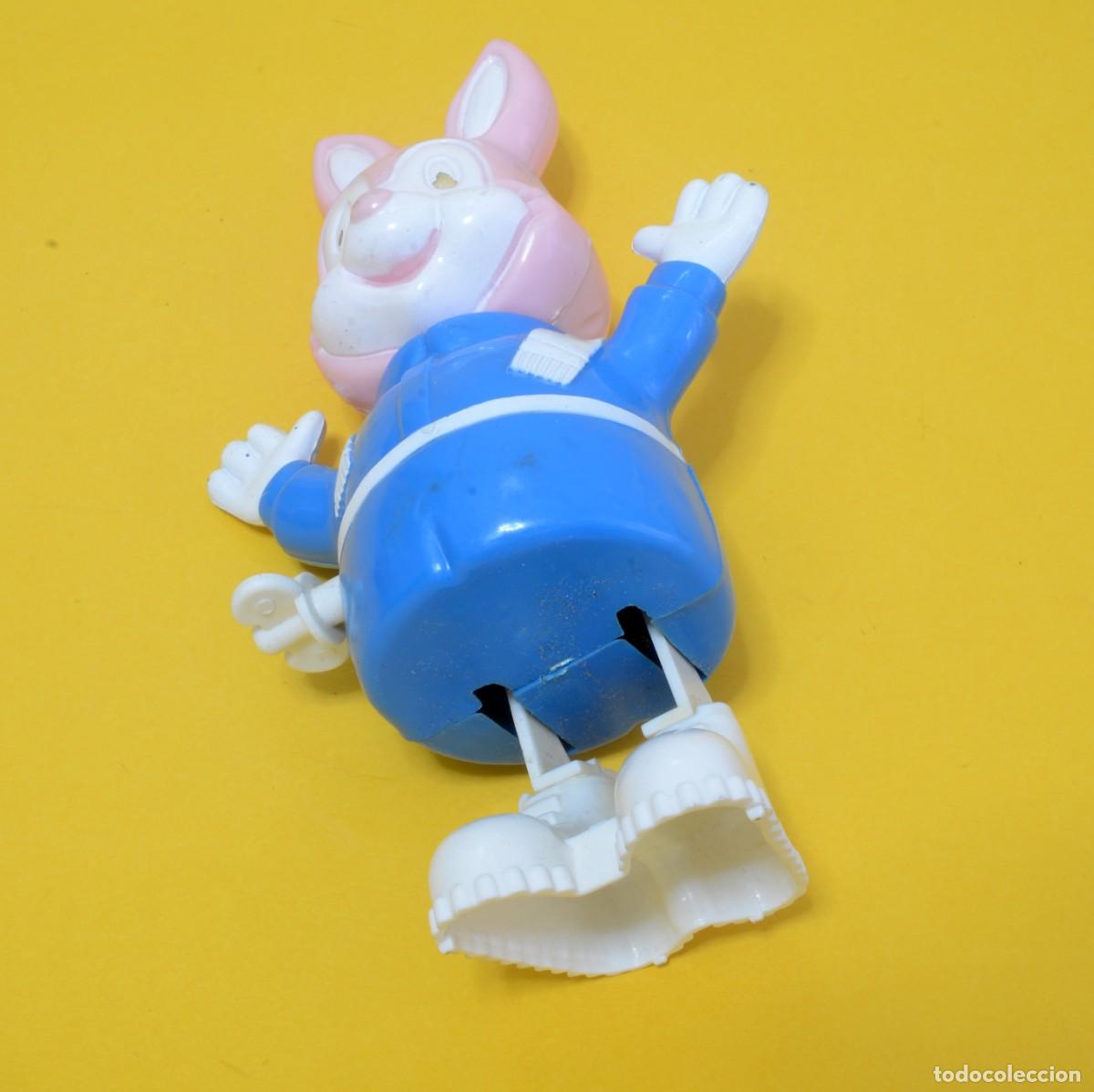 Figuras de goma y PVC: Conejo de juguete PVC A CUERDA