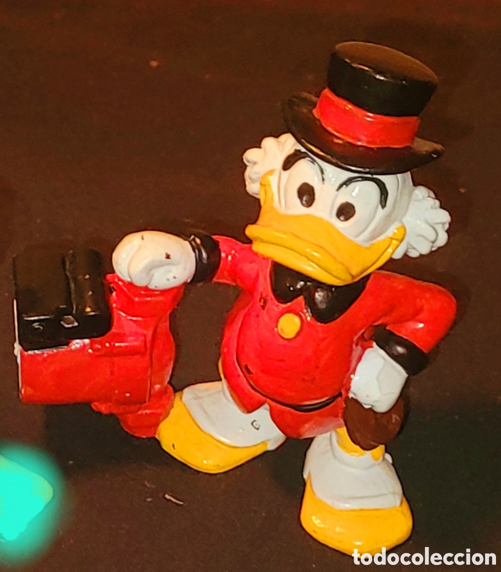 Figuras de goma y PVC: DIFICIL: Bonita figura pvc Disney Tio Gilito promocionales Grundfos Bully