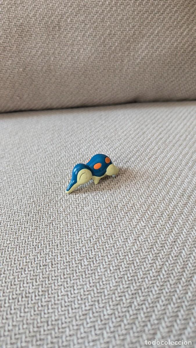 Figuras de goma y PVC: Figura Pok&eacute;mon vintage Cyndaquil H&eacute;ricendre miniatura 1999 - original colecci&oacute;n