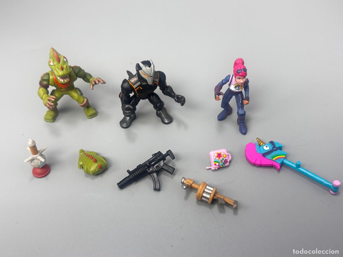 Gummi- und PVC-Figuren: Moose Epic Games lote figura fortnite con accesorios