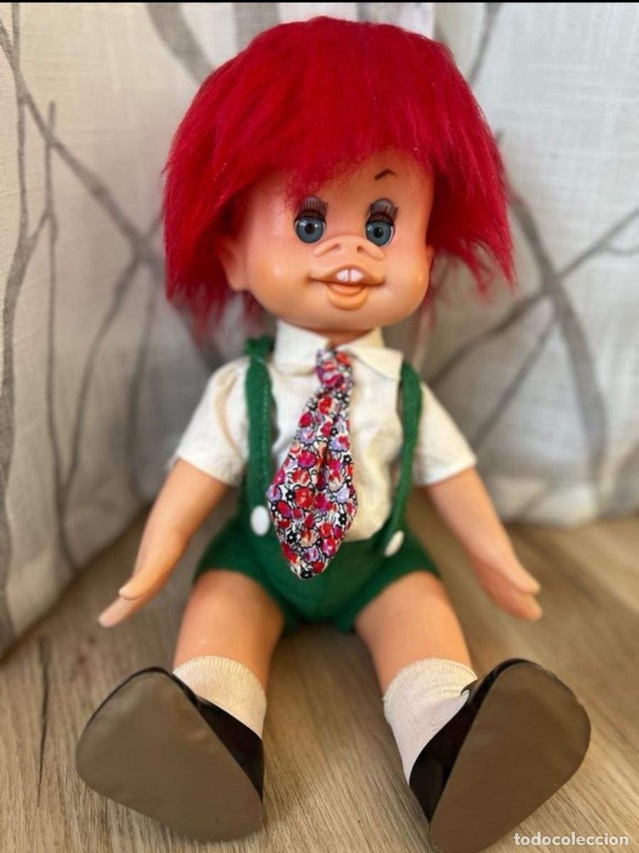 Figuras de goma y PVC: Mu&ntilde;eco Pepito Almendrito del ALMENDRO