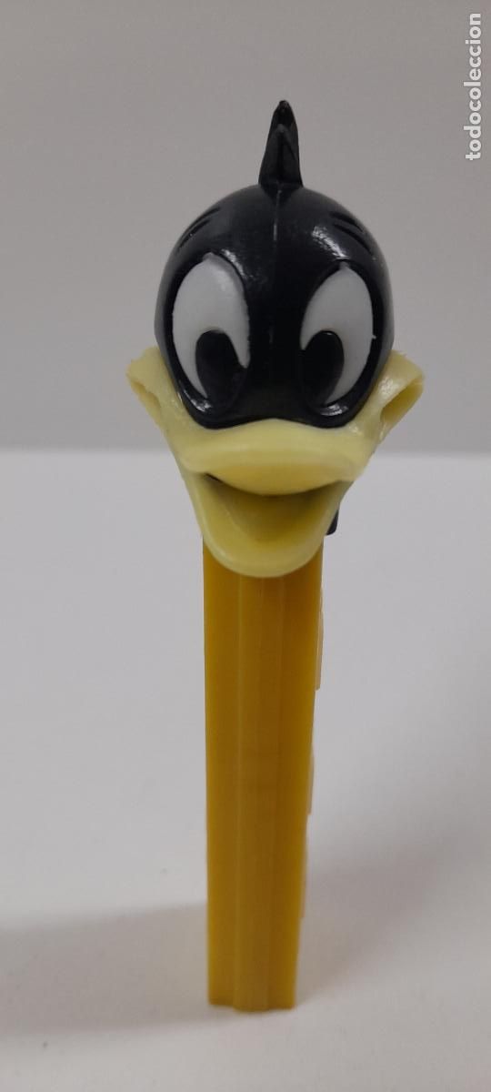 Figure di Gomma e PVC: ANTIGUO DISPENSADOR DE CARMELOS PEZ - SIN PIES . PATO . MADE IN SPAIN - WARNER BROS INC 1978