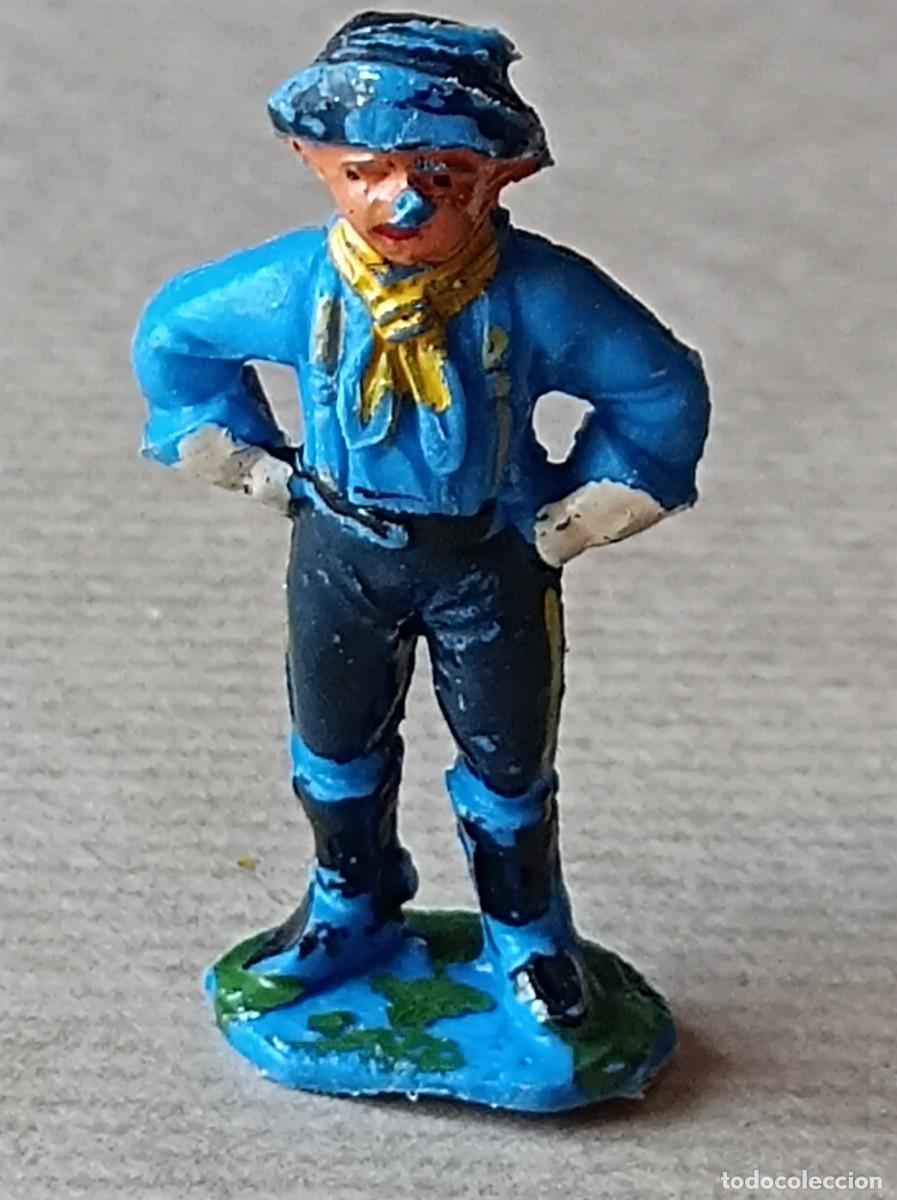 Figuras de goma y PVC: FIGURA DE PL&Aacute;STICO CABO RUSTY DE LA CABALLER&Iacute;A SERIE RIN TIN TIN FABRICANTE JECSAN