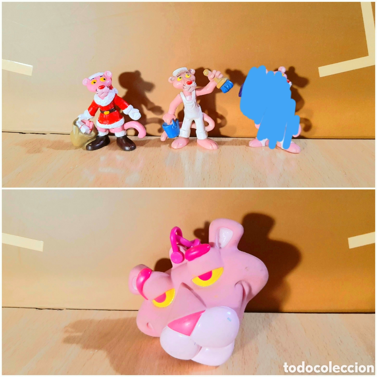 Figuras de goma y PVC: Figuras PVC Pantera Rosa Bully 1983 West Germny